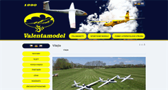 Desktop Screenshot of eshop.valentamodel.cz